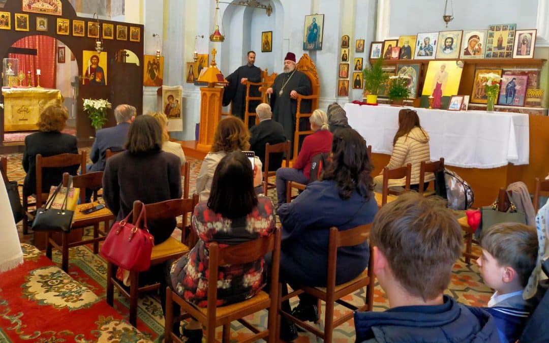 Liturgia nella parrocchia di san Leone, vescovo di Catania